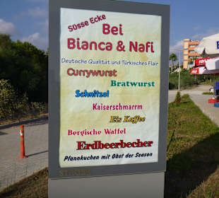 Speisen in der Süssen Ecke