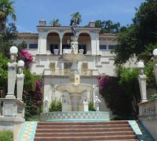 Aufgang zum Hearst Castle