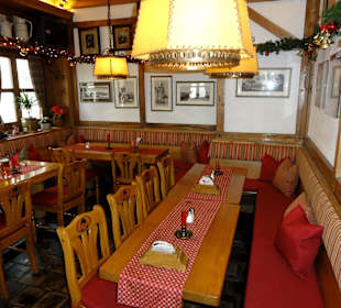 Blick in die Gaststuben