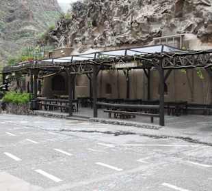 Tolle Terrasse vor dem Restaurant