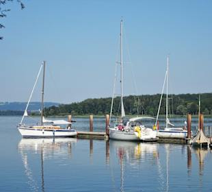 Morgenspaziergang über die Fraueninsel