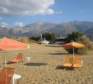 Tropical Beach in Malia