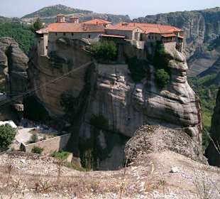 Unterwegs in Griechenland- ein Meteora-Kloster