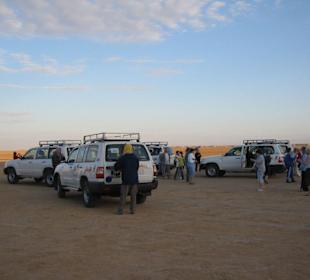 Sahara tour with jeeps