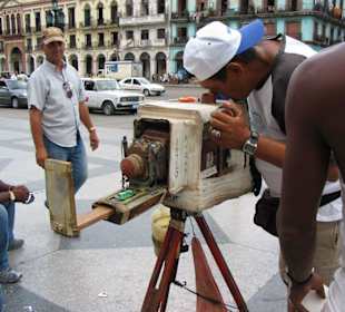 Schwarz Weiss Fotograf am Capitol