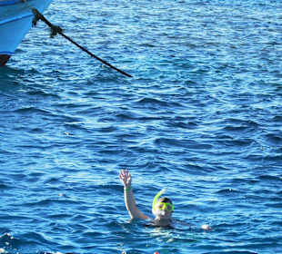 Ныряем с маской и ластами