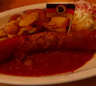 Currywurst in der Ständigen Vertretung (StäV)