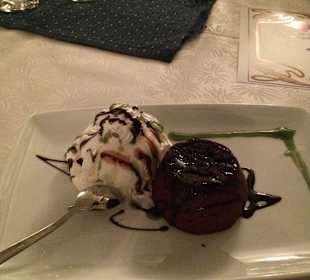 Chocolate souffle - just amazing