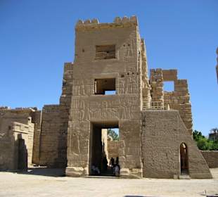 Im Tempel von Ramses III