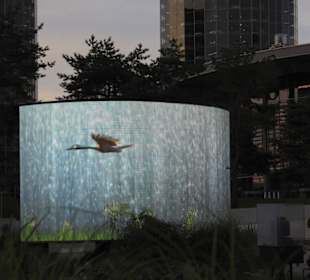 Autostadt am Abend
