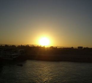 Sonnenuntergang am Nil