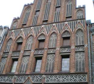 Haus mit Treppengiebel