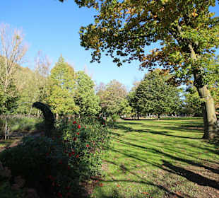 Idyllische Plätze im Kurpark