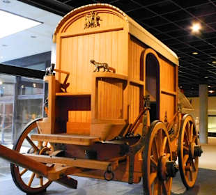 Nachbau eines röm.Wagens
