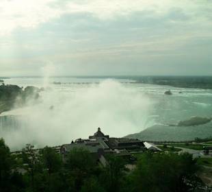 Blick auf die Horseshoe-Wasserfälle
