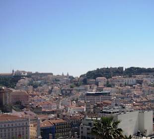 Ausblick vom Miradoura Sao Pedro Alcantara