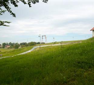 Anfang der Sommerrodelbahn
