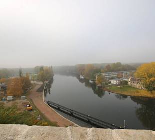 Blick auf die Saale