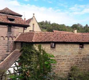 Blick von außen auf die Anlage