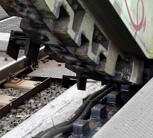 Das Scharnier der Brücke