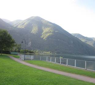 Am Hafen von Porlezza