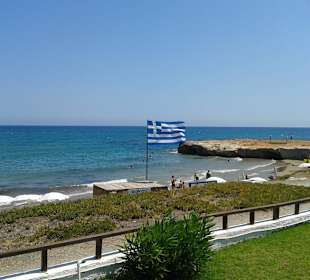 Strand direkt am Hotel