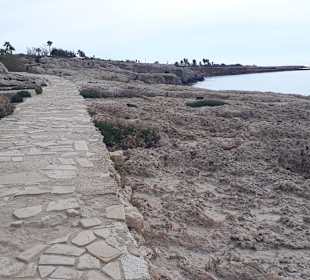 Wanderweg Kyro Nero Strand