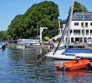 Hafen an der Außenalster