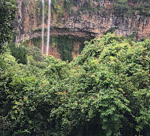 Chamarel-Wasserfall