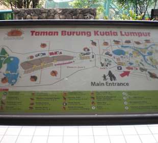 Birdpark Eingangsbereich