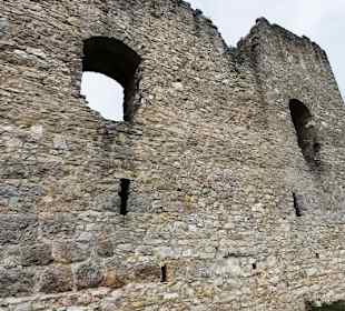 Nur noch Mauerreste