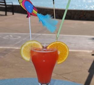 Cocktail of the house am Gummibaum