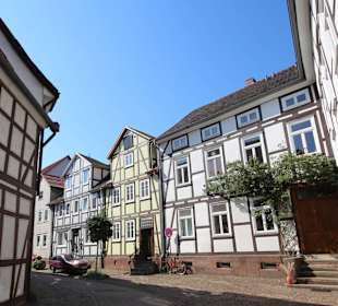 Viel Fachwerk im Zentrum