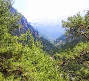 Samaria-Schlucht. Schönste Schlucht Europas