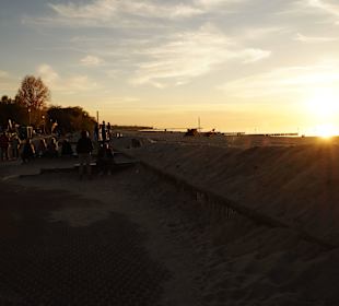 Abendstimmung am Strand