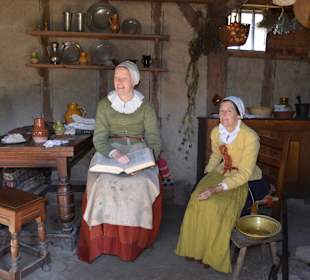 Schauspielerinnen der Plimoth Plantation