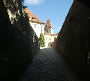 Bei der Besichtigung der Veste Coburg