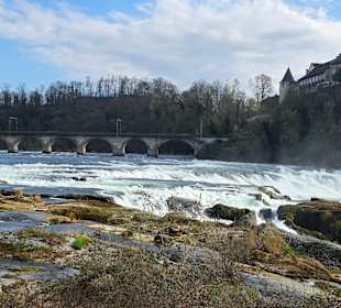 Rheinbrücke am Rheinfall