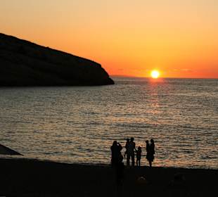 Bucht von Matala / Matala Bay