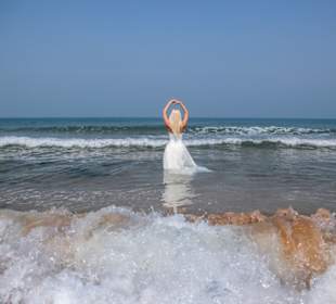 After Wedding Photoshoot am Strand