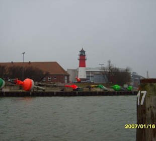 Der Büsumer Leutturm mit Tonnenhof!