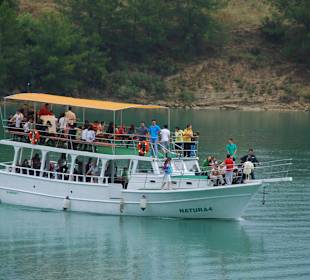 Fahrt auf dem Green Lake