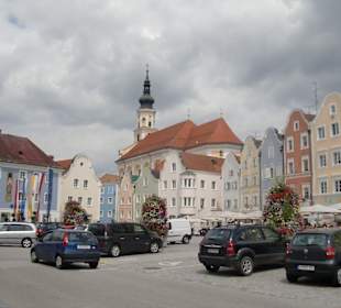 Blick zur Stadtkirche