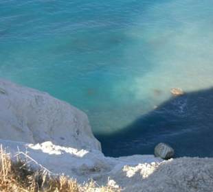 Steilküste am Aphroditefelsen