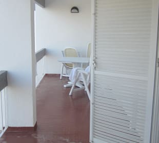 Großer Balkon der Familien Suite