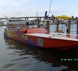 Speedboot fahren