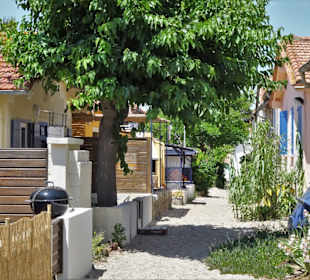 Der Charme der Strandhäuser von Le Racou