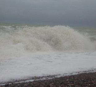 Sturm an der Küste