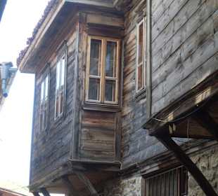 Holzbalkon