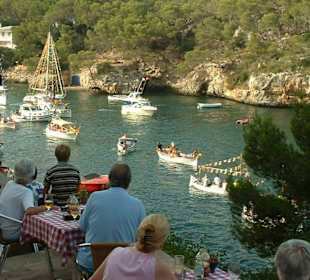 Blick von den Hafenrestaurants